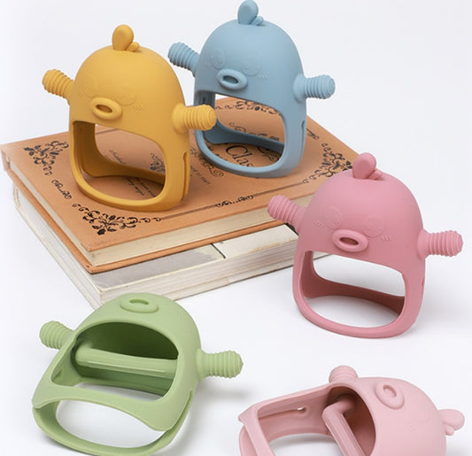 Baby Silicone Teether – Soothing Teething Toy for Infants