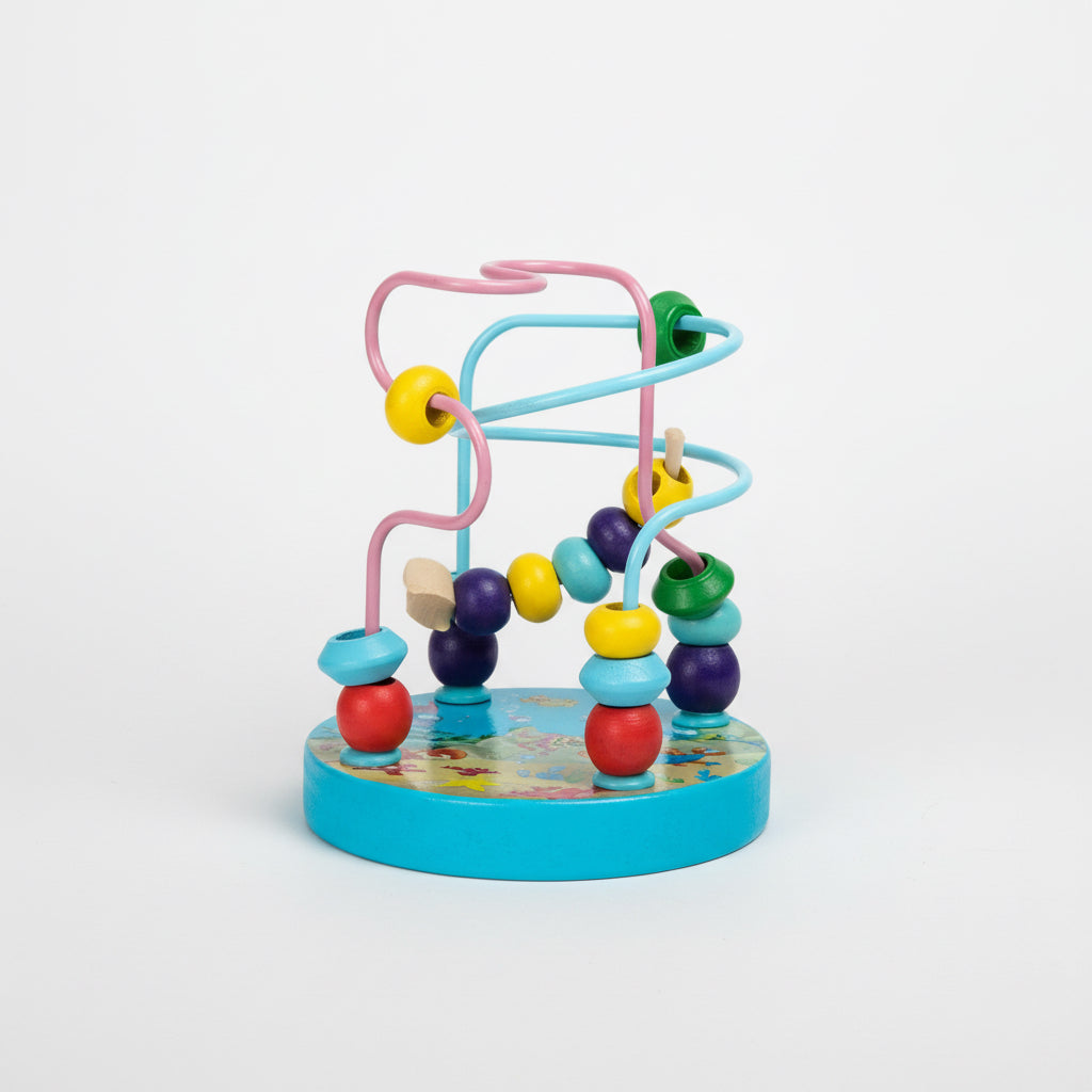 Wooden Toys Rattles – Montessori Educational Rainbow Blocks for Babies & Kids