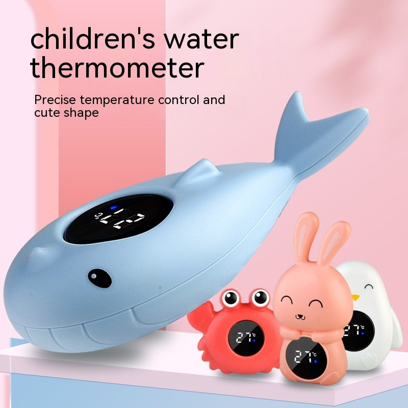 Baby Bath Thermometer – Cute Cartoon Digital Design
