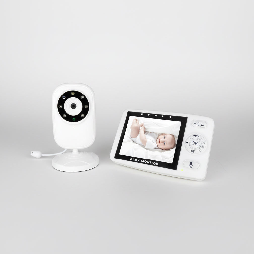 Wireless Baby Monitor – 3.5 Inch Screen with Night Vision & Two-Way Audio