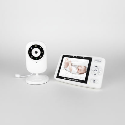 Wireless Baby Monitor – 3.5 Inch Screen with Night Vision & Two-Way Audio