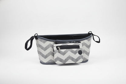 Stroller Organizer Bag – Baby Changing Pram Storage with Bottle & Cup Holder