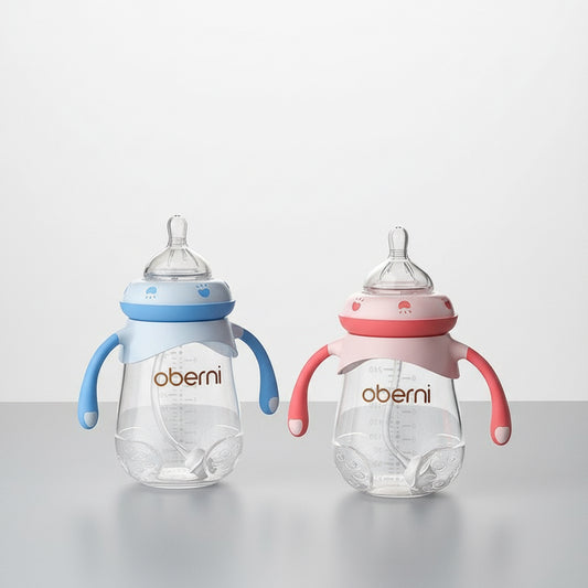 Anti-Colic Baby Bottle – Wide Neck & Anti-Fall Design