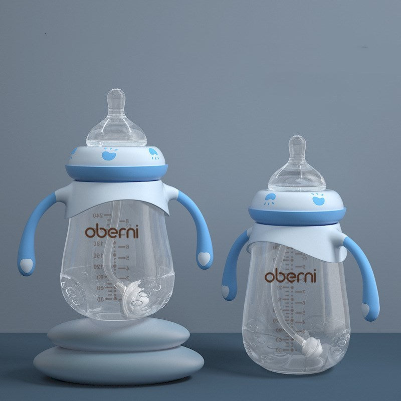 Anti-Colic Baby Bottle – Wide Neck & Anti-Fall Design