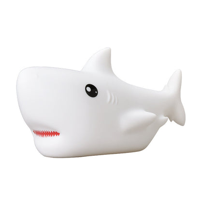 Shark Night Light – Cute Silicone LED Lamp
