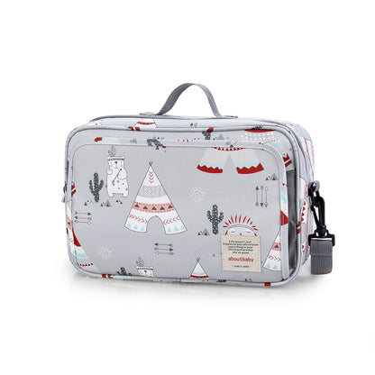 Waterproof Diaper Bag – Polyester Sling Bag for Mom & Baby