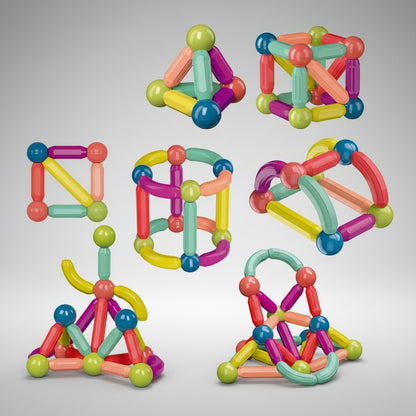 Magnetic Building Blocks Set – Educational Toys for Kids & Toddlers