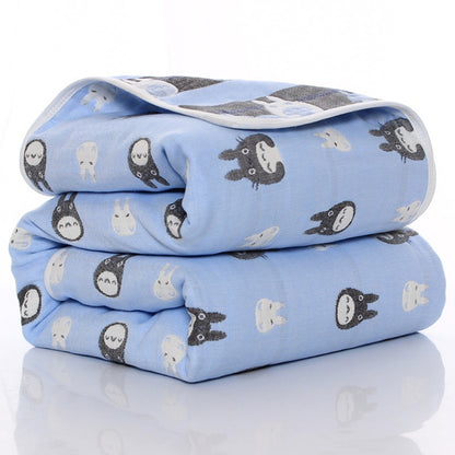 Baby Gauze Towel – 6-Layer Soft Cotton Washcloth for Kids