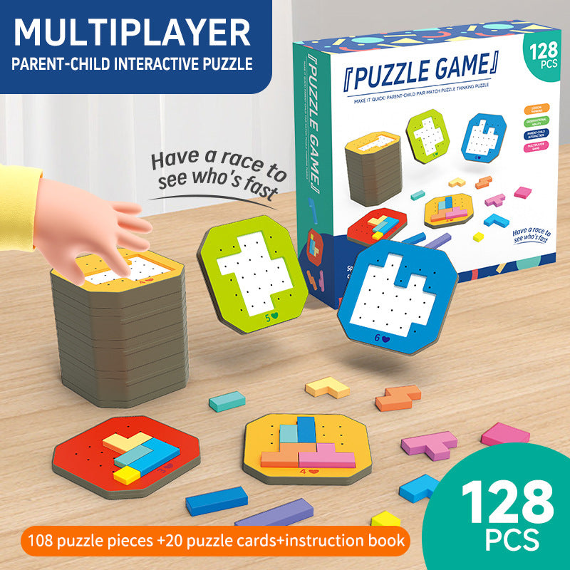 Tetris Puzzle Game – Colorful Block Strategy Puzzle for Kids & Family