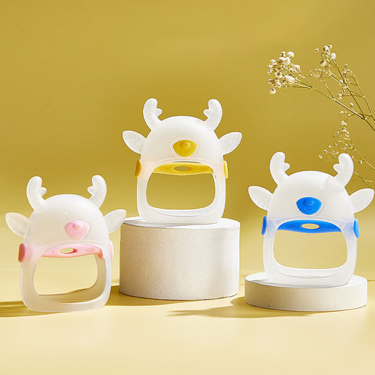Baby Silicone Teether – Deer Glove Hand Teething Toy