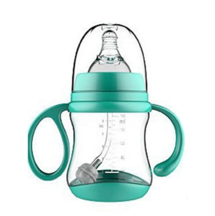 Baby Silicone Feeding Bottle with Handles – Anti-Colic