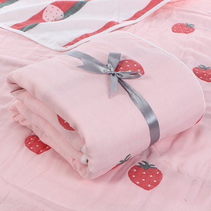 Baby Gauze Towel – 6-Layer Soft Cotton Washcloth for Kids