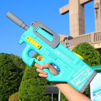 P90 Electric Water Gun – Large Capacity Outdoor Summer Toy for Kids & Adults