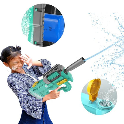 P90 Electric Water Gun – Large Capacity Outdoor Summer Toy for Kids & Adults