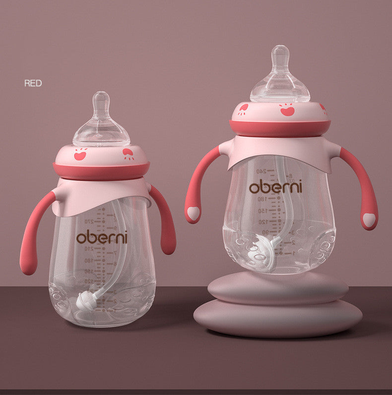 Anti-Colic Baby Bottle – Wide Neck & Anti-Fall Design
