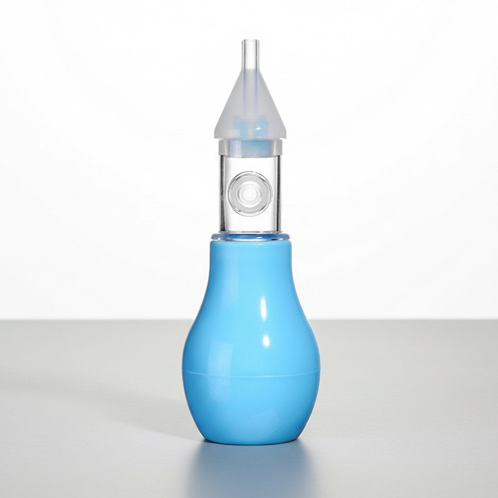 Infant Nasal Aspirator – Manual Silicone Pump Mucus Cleaner