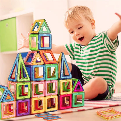 Magnetic Building Blocks – DIY Construction Set for Kids Creative Designer Toys