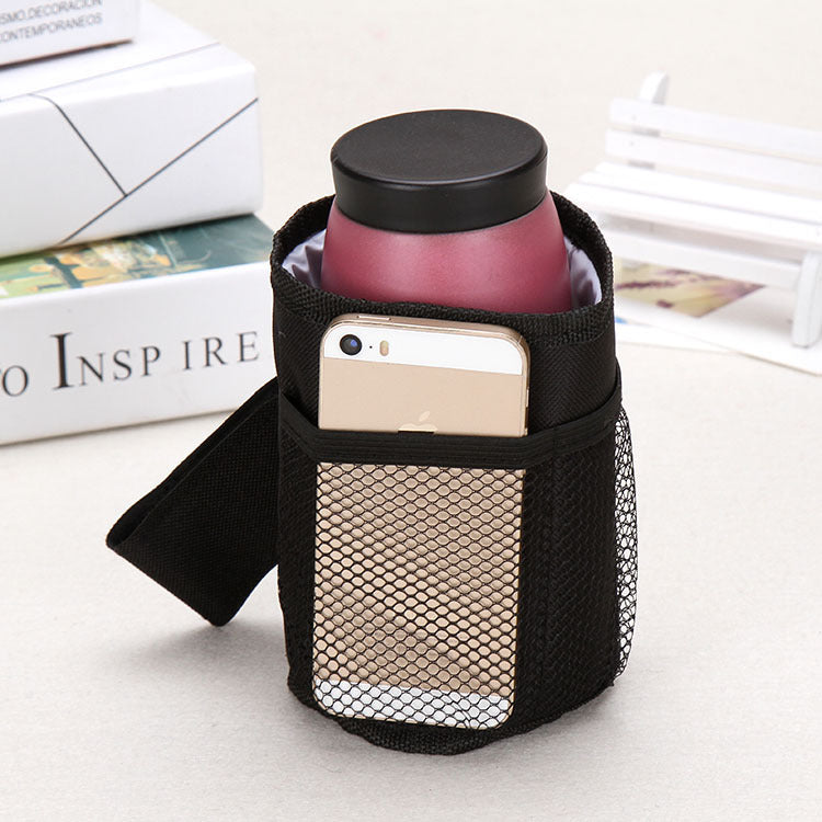 Baby Stroller Cup Holder – Universal Waterproof Bottle Bag for Prams & Bicycles