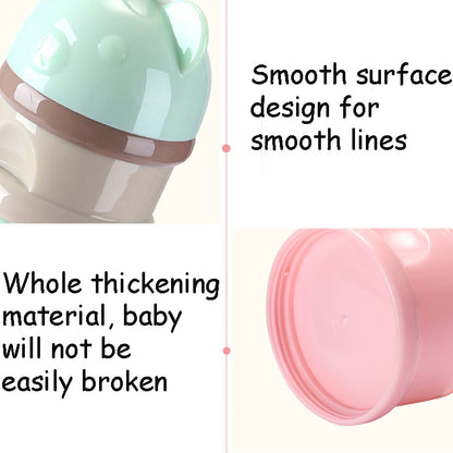 Baby Food Storage Box – 3/4 Layer Bear Style Milk Powder & Snack Container