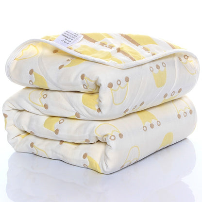 Baby Gauze Towel – 6-Layer Soft Cotton Washcloth for Kids