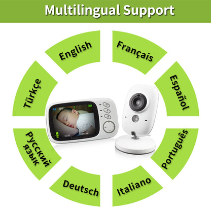 Baby Monitor 3.2” – Digital Video & Intercom