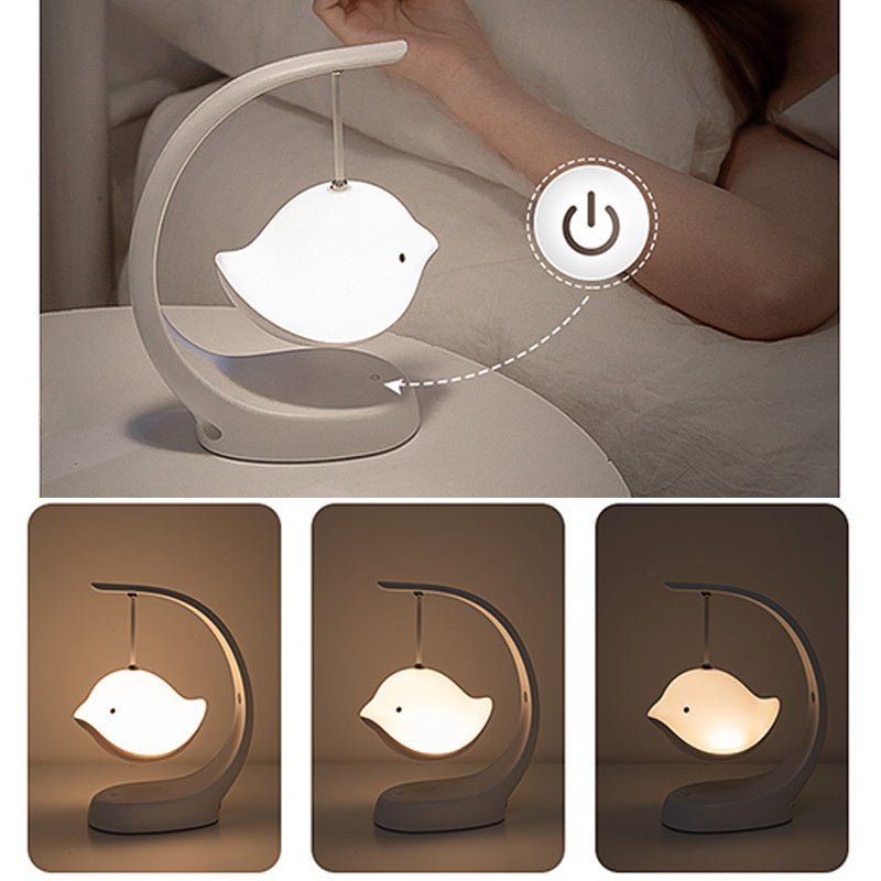 USB Baby Sound Machine – Multi-Color Dimmable Bird Lamp