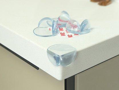 Baby Safety Corner Protectors – 12Pcs Silicone Table & Edge Protection Covers