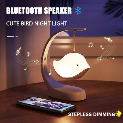 USB Baby Sound Machine – Multi-Color Dimmable Bird Lamp