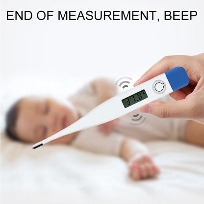 Digital LCD Thermometer – Safe Oral & Underarm Body Temperature for Baby and Adult