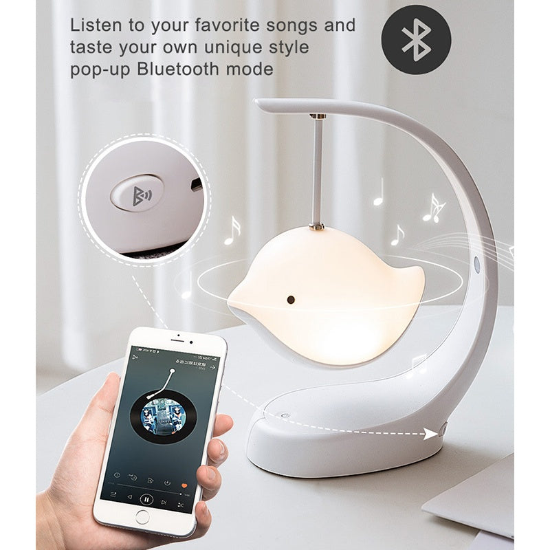 USB Baby Sound Machine – Multi-Color Dimmable Bird Lamp