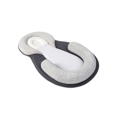 Baby Pillow for Reflux – Adjustable Anti-Milk Overflow Side Sleep Pillow