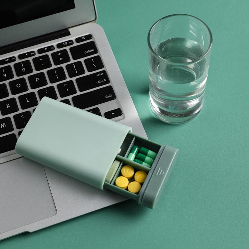 Portable Mini Medicine Box – Waterproof Pill Storage Case