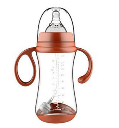 Baby Silicone Feeding Bottle with Handles – Anti-Colic