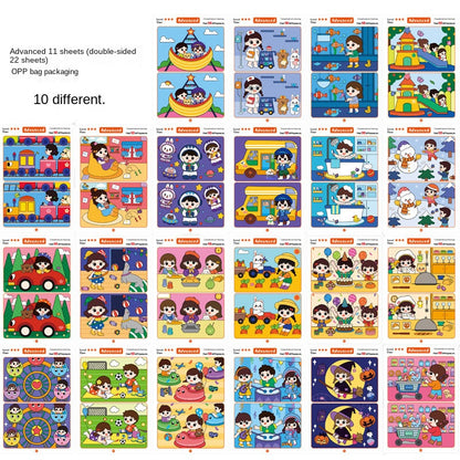 Spot the Difference Card Game – Focus Training Educational Toy for Kids