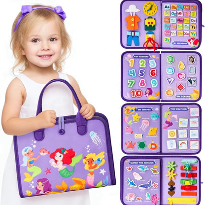 Busy Book for Kids – Sensory Learning & Educational Toy