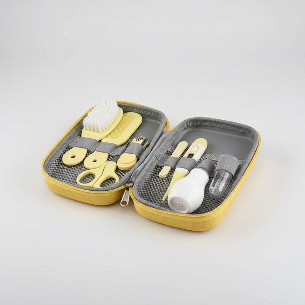 Baby Grooming Kit – 8pcs Newborn Nail Clipper & Healthcare Set