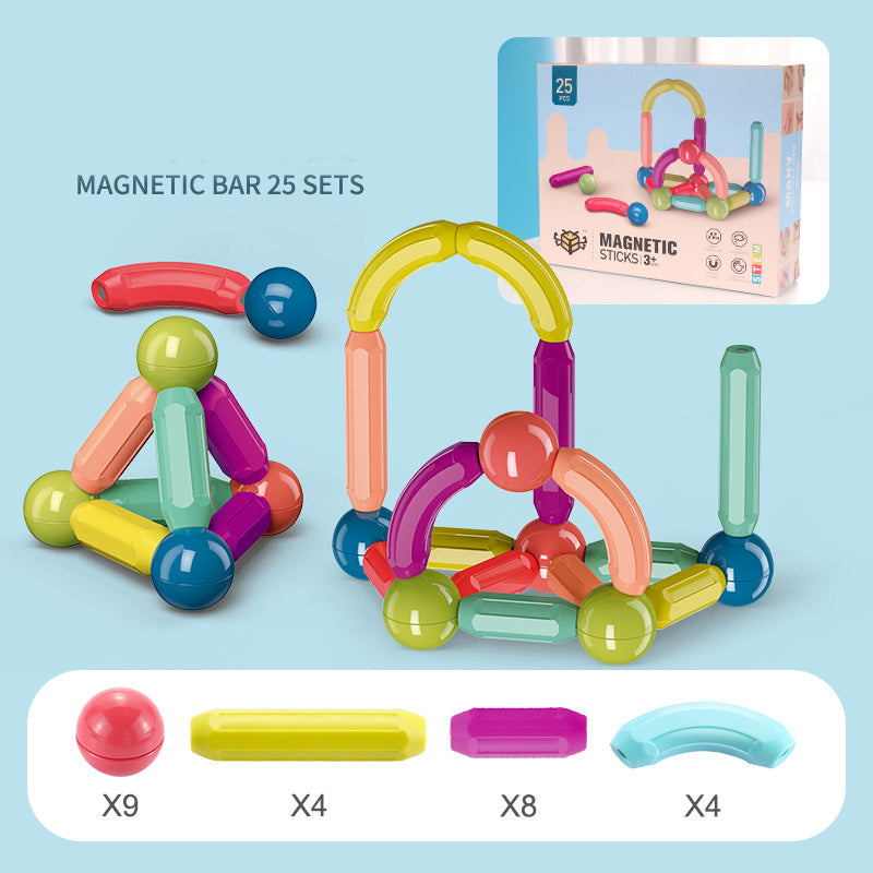 Magnetic Building Blocks Set – Educational Toys for Kids & Toddlers
