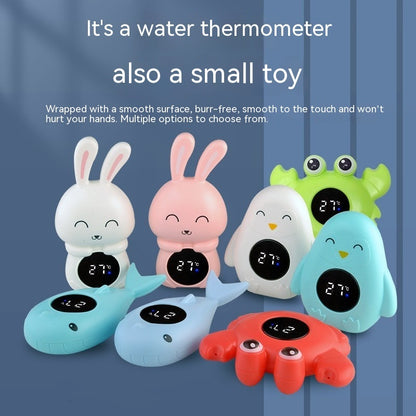 Baby Bath Thermometer – Cute Cartoon Digital Design
