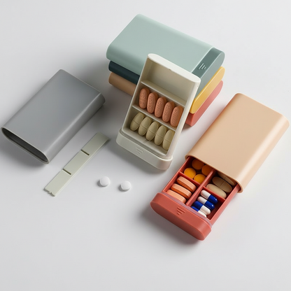 Portable Mini Medicine Box – Waterproof Pill Storage Case