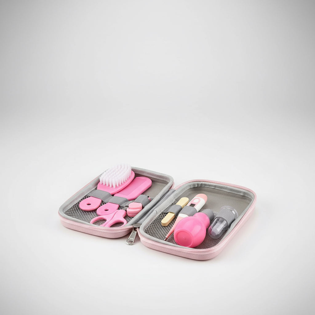 Baby Grooming Kit – 8pcs Newborn Nail Clipper & Healthcare Set