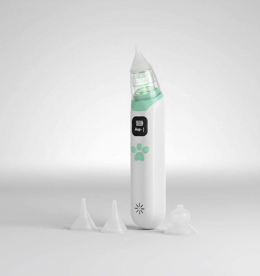 Electric Baby Nasal Aspirator – Gentle Nose Cleaner for Infants