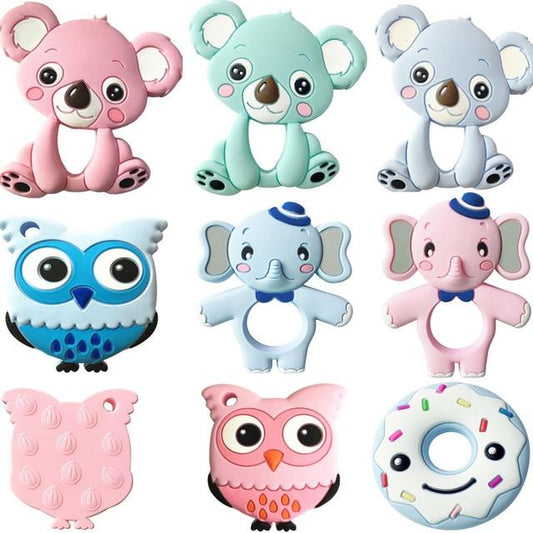Baby Silicone Teethers – Animal Teething Toys for Infants