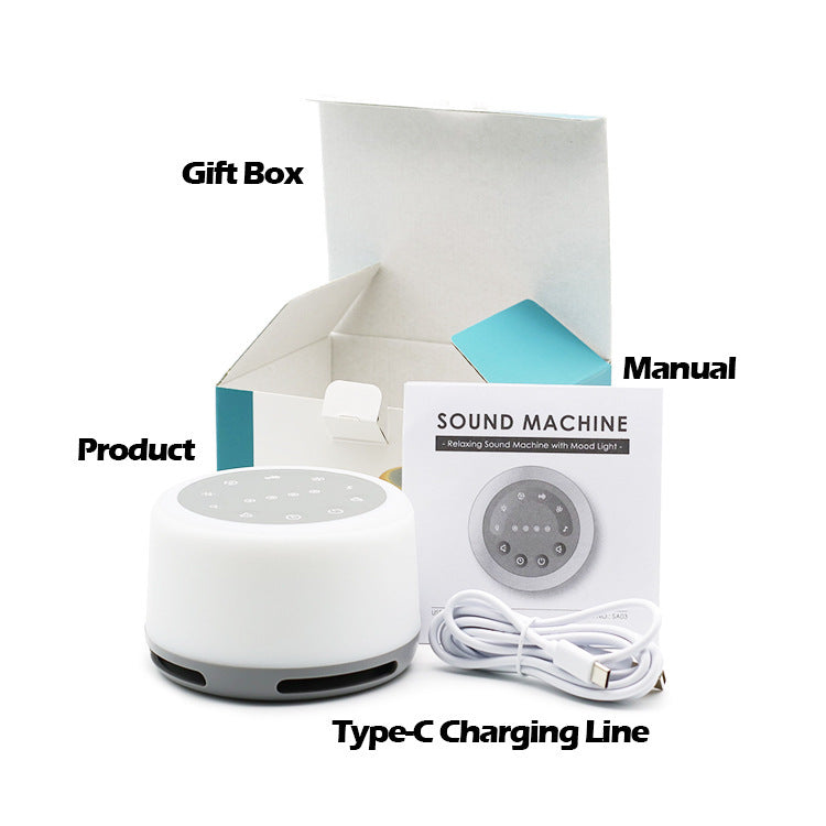 White Noise Machine – Night Light & Sleep Aid