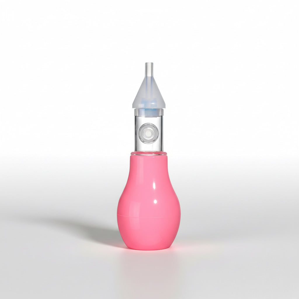 Infant Nasal Aspirator – Manual Silicone Pump Mucus Cleaner
