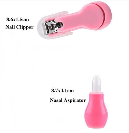 Baby Grooming Kit – 8pcs Newborn Nail Clipper & Healthcare Set