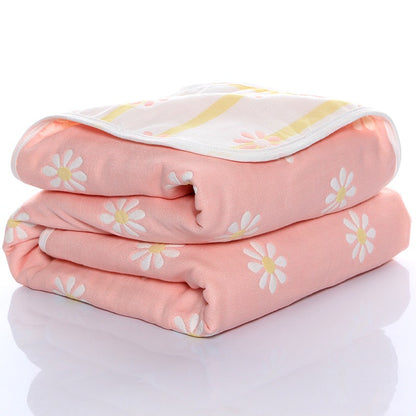 Baby Gauze Towel – 6-Layer Soft Cotton Washcloth for Kids