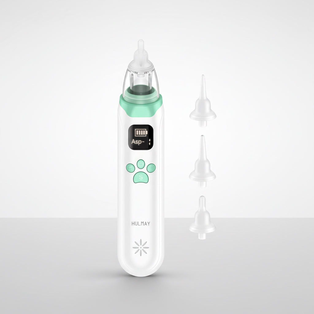 Electric Baby Nasal Aspirator – Gentle Nose Cleaner for Infants