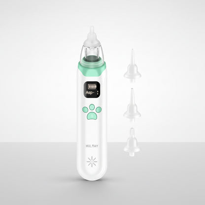 Electric Baby Nasal Aspirator – Gentle Nose Cleaner for Infants
