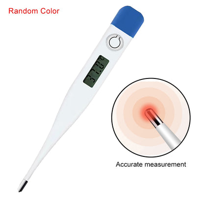 Digital LCD Thermometer – Safe Oral & Underarm Body Temperature for Baby and Adult