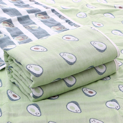 Baby Gauze Towel – 6-Layer Soft Cotton Washcloth for Kids